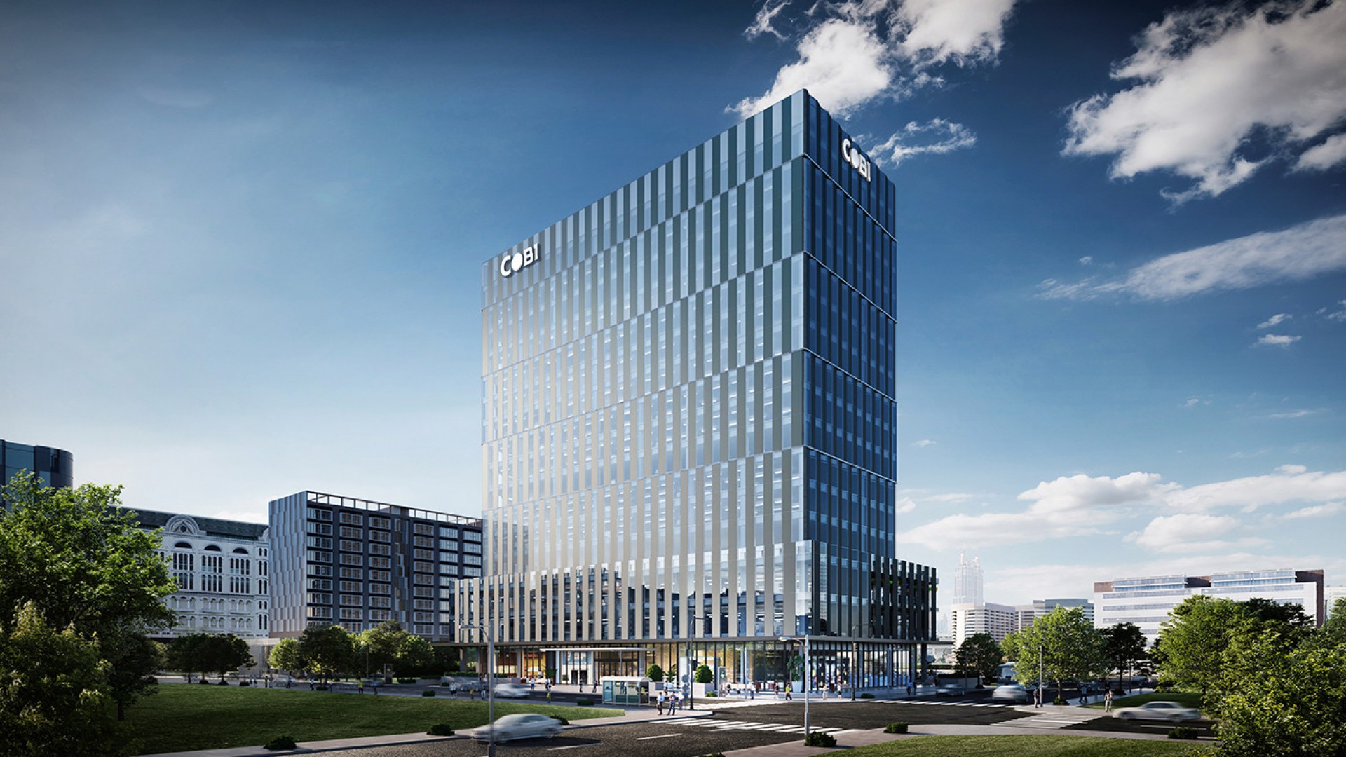 Phối cảnh tòa nhà Cobi Tower I tọa lạc tại Phường Tân Mỹ (Quận 7)