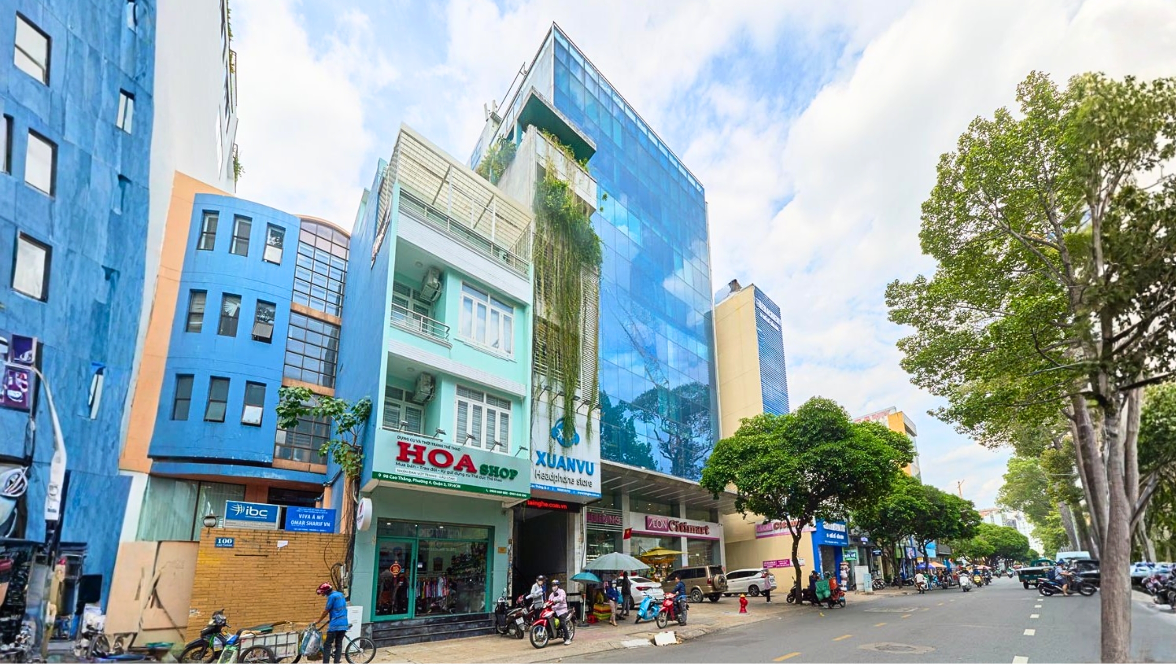 Tòa nhà cho thuê văn phòng ACM Building tọa lạc tại mặt tiền đường Cao Thắng