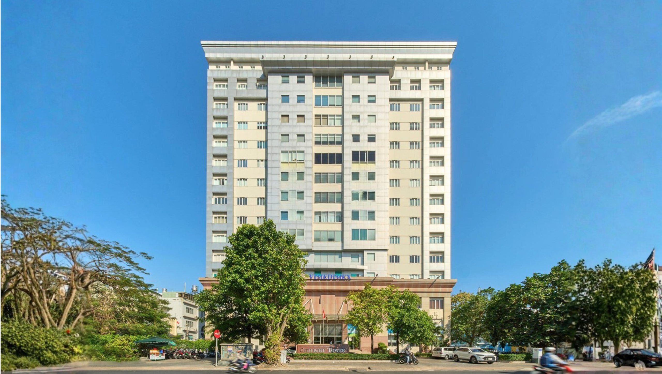  Cấu trúc 15 tầng của tòa nhà văn phòng Citilight Tower