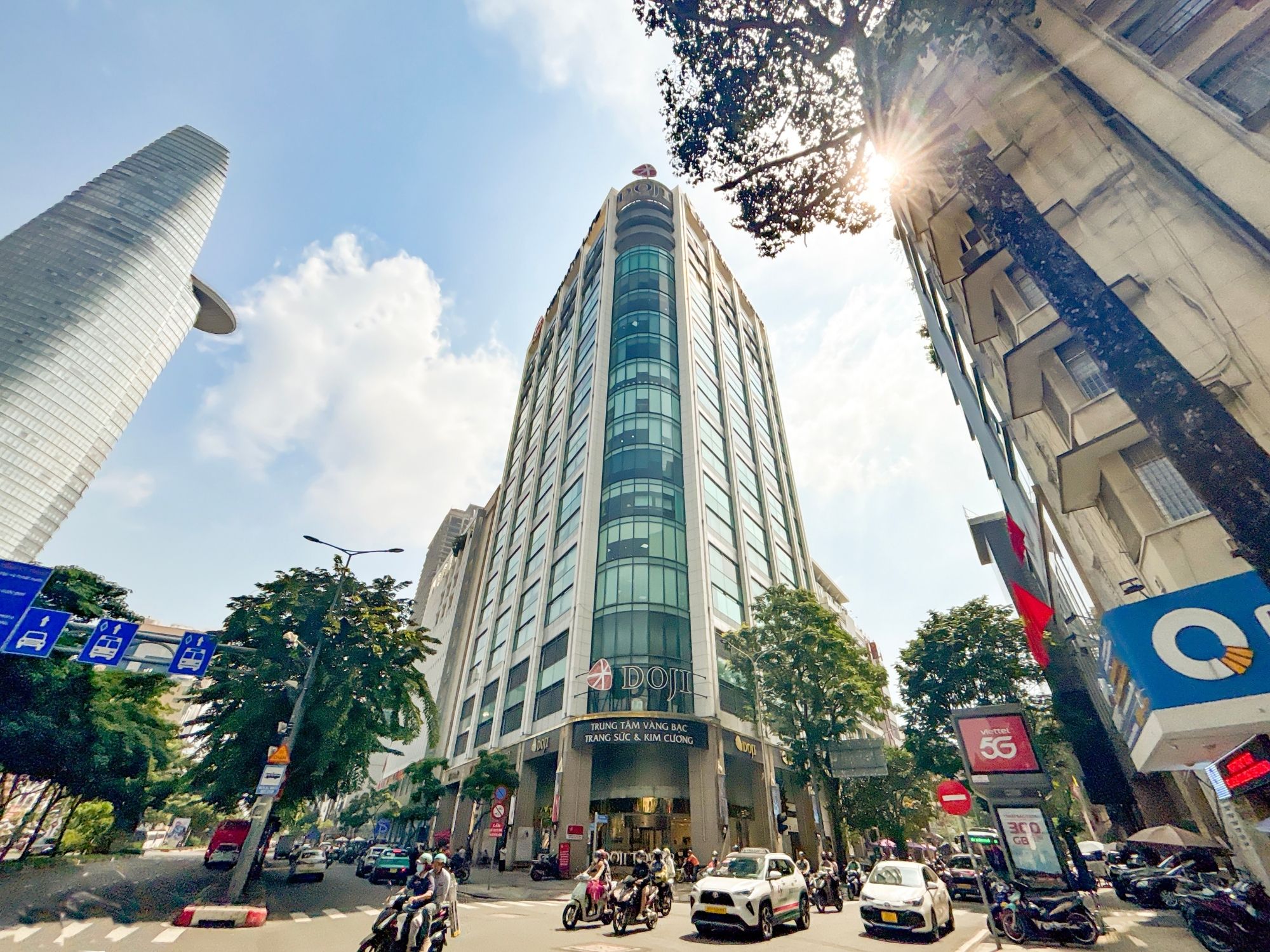 Hình ảnh Doji Tower tọa lạc tại giao lộ đường Hàm Nghi - Pasteur