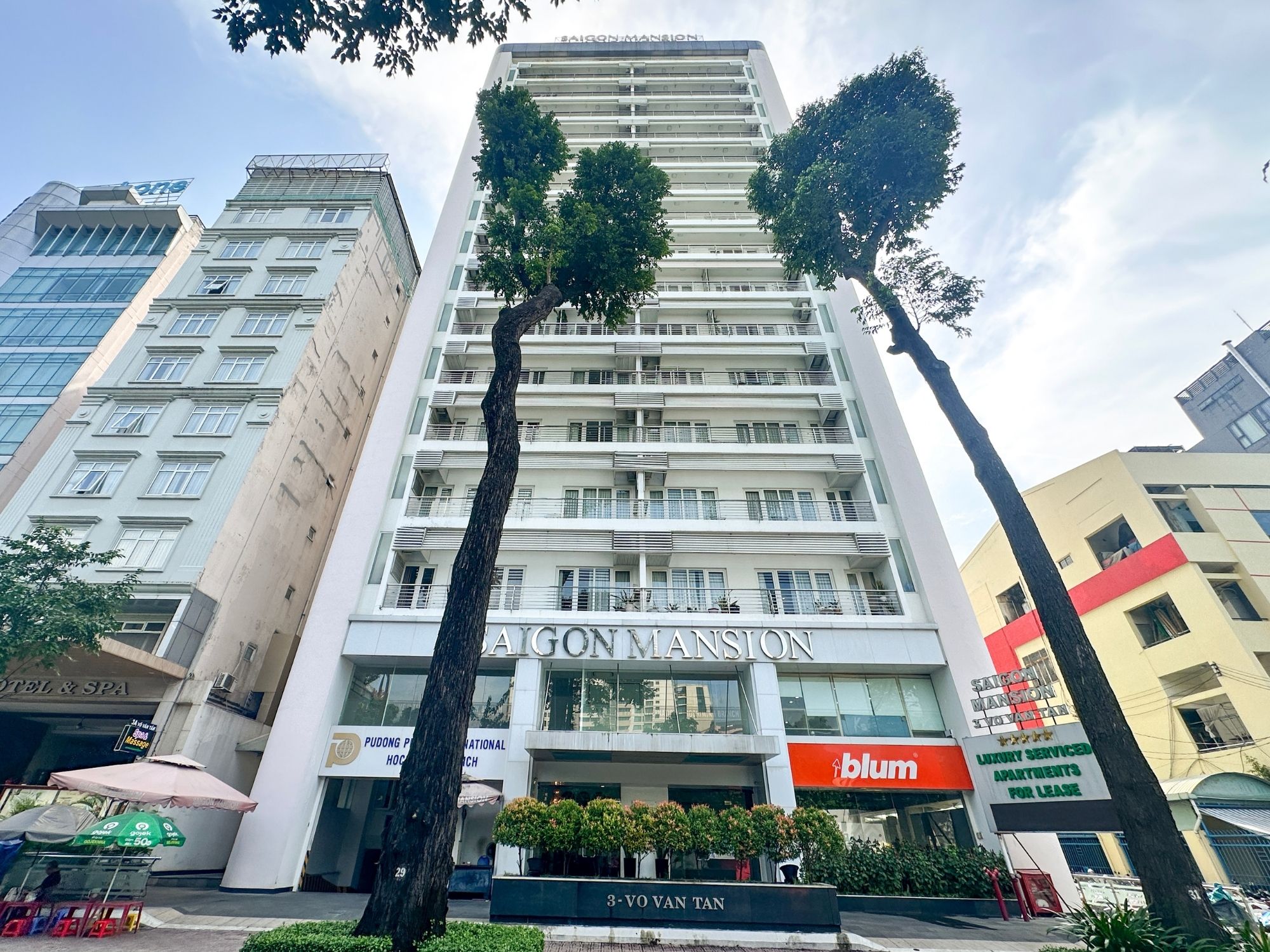 Hình ảnh tòa nhà Saigon Mansion Võ Văn Tần