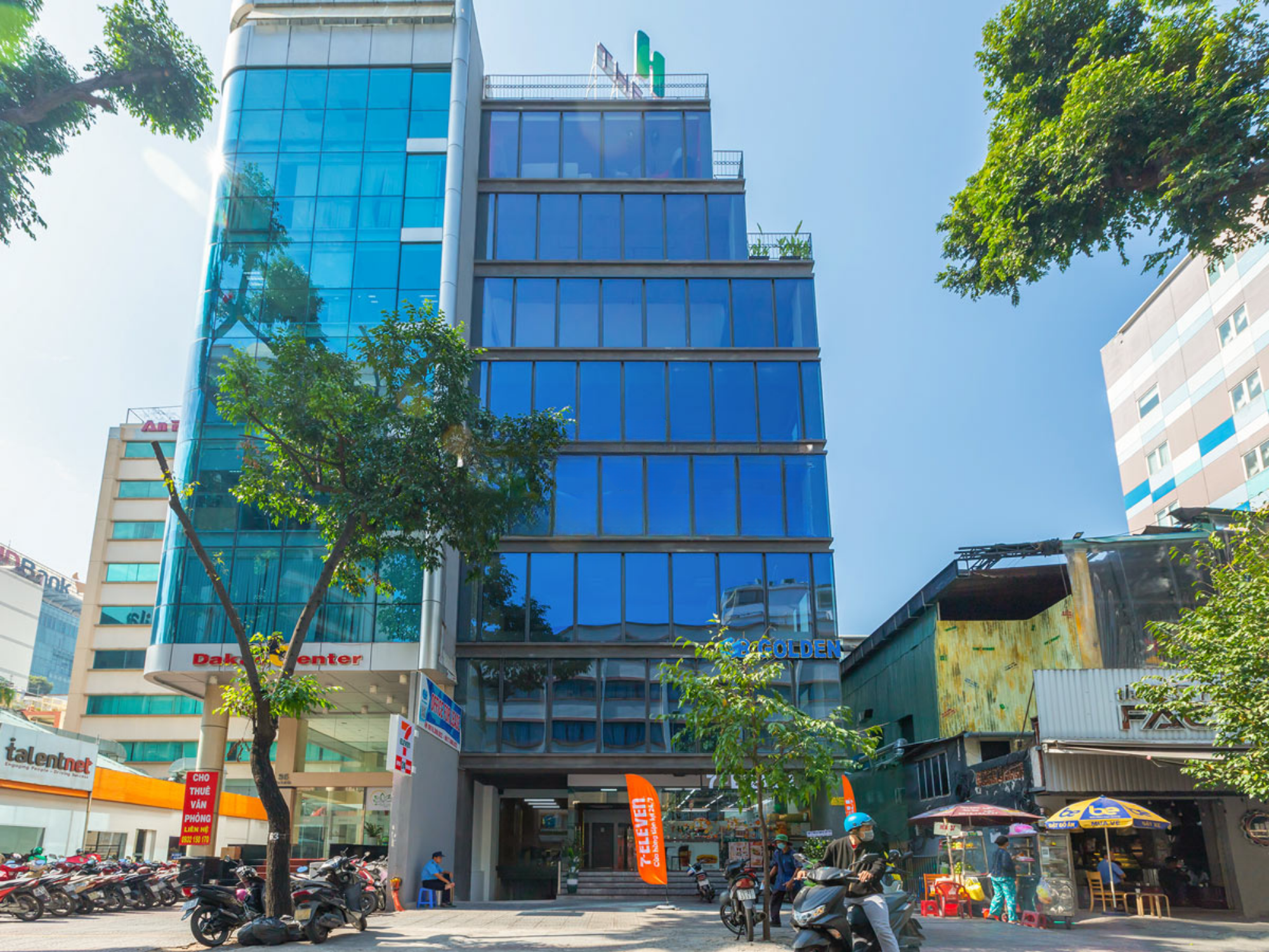 G8 Golden Building 1 hầm 1 trệt 10 tầng