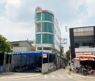 Blue Office Building