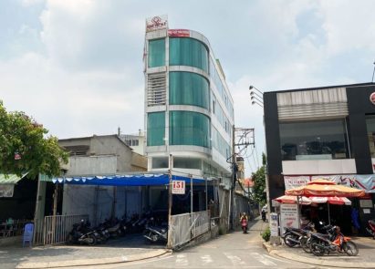 Blue Office Building